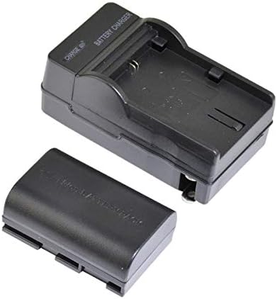 ProAm Равностоен батерия 2000mAh и Зарядно устройство за Canon LP-E6 LCD Монитор Adapter Plate и DSLR Камери
