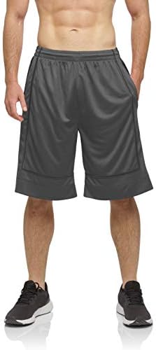 Мъжки къси панталони от Премиум - клас Active Атлетик Performance с Джобове - 5 Опаковки