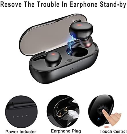 Y30 Bluetooth Безжична Стерео Слушалки в Ушите, намаляване на шума, Безжични Слушалки за мобилни Телефони с Android