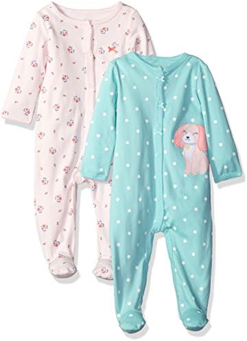 Carter's Girls' 2-Pack-Cotton Sleep and Play