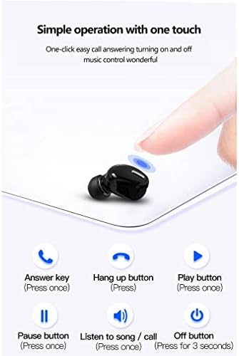 Bluetooth Слушалки, Мини Безжични Слушалки 5.0 Слушалки с Микрофон Спортни Слушалки Хендсфри Слушалки в ушите Слушалки