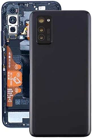 Задната част на кутията на батерията LIYUNSHU с обектива на камерата, за Huawei Honor V30(черен) (цвят : twilight)