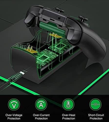 Контролер зарядно устройство за Xbox One/X Series|S, зарядно устройство за Xbox One Контролер, Акумулаторна Батерия с
