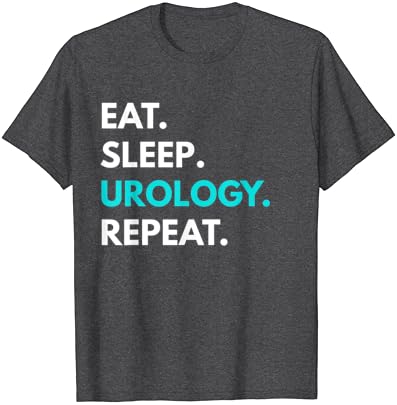Яжте Сън Урология се Повтаря тениска - Урология Тениски
