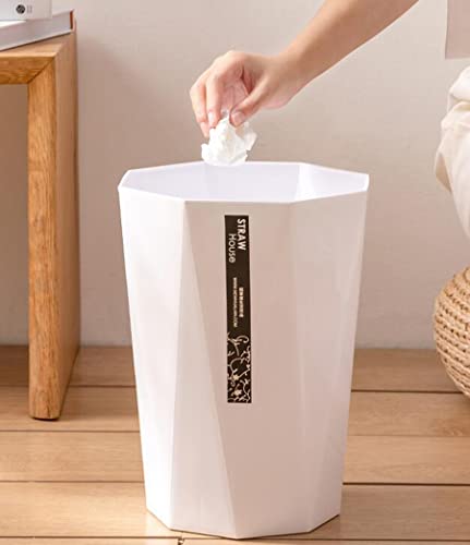 Пластмасов Малък Офис кофа за Боклук Octago Wastebasket за Тесни Пространства кофа за Боклук с Капацитет 8 литра / 2,1