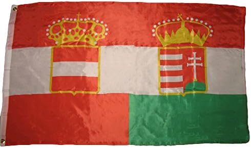 3x5 Нов Австро-Унгария Австро-Унгария Премиум Качество Флаг 3'x5' Къща Банер Ярък Цвят и UV-Избледняване Стабилно Платно