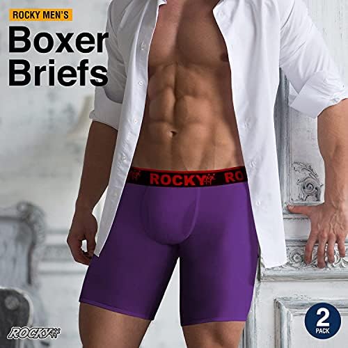 Rocky Мъжки Слипове-боксерки 4-Way High Performance Pouch Underwear, 2-Pack Tagless