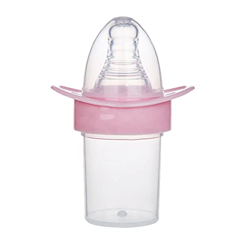 Colcolo Baby Medicine Dispenser Лесно Спокойно Бебе Medicine Lollipop-Розово, среден (6-18 месеца)