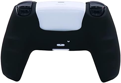 PS5 Контролер Кожи,RALAN Лазерна Резба Дракон Силиконов Калъф Скинове за Playstation 5 ontroller + 8 Палеца Дръжка и 4