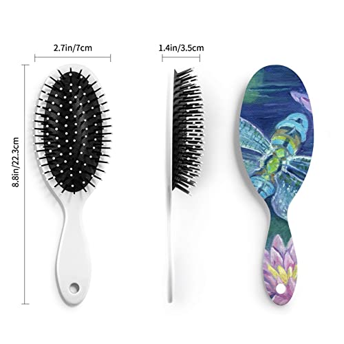 Dragonfly Бои, Hair Brush For Wet & Dry Hair Air Cushion Detangling Comb Massage Brush Scalp Hairbrush For All Hair Types