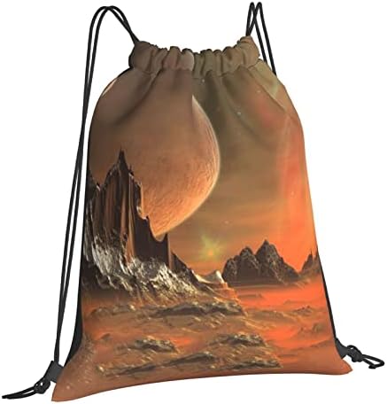 Beauty Planet Gym Drawstring Backpack String Bag Sackpack For Men Women Hiking Yoga Travel Beach