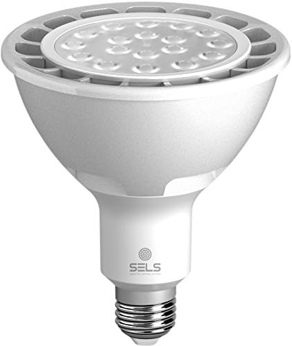 SELS LED PAR38 Dimmable 100-ваттная равностоен led лампа, стандартна основа E26, мек бял цвят (2 опаковки)