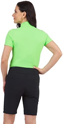 IBKUL Essential Атлетик & Leisure Носете | Слънчеви UPF50 Устойчиви на Петна Дамски къси панталони с предните и задните