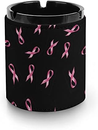 Рак на Гърдата Розовата Лента от Пластмасова Цигара, Пура Пепелник Пепелник Притежателя на Преносим Настолен само за Пепелник