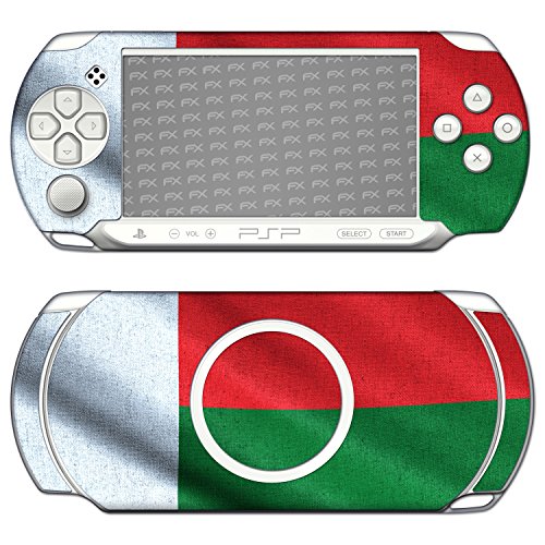 Sony PSP-E1000 / E1004 Дизайн на Кожата флаг Мадагаскар Стикер Стикер за PSP-E1000 / E1004