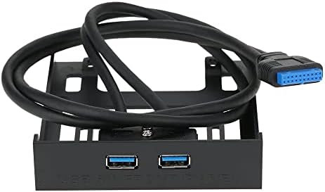 USB 3.0 на Предния Панел Hub 2 Порта за Разширяване Отделение с 20 Pin за USB3.0 60 см Скоба Адаптер Кабел за Настолни