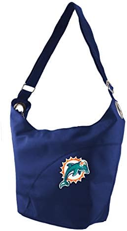 Littlearth Women ' s NFL Маями Делфините Color Sheen Скитник в Чантата си, Един Размер, Тъмно син