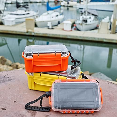 Locker Boxx - Premium Waterproof IP68 Hard Case Dry Box - (Джобно сухо съхранение за лодка, каяк, кутии за рибарски принадлежности,