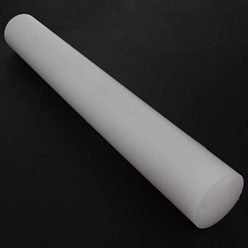 Othmro Round PE Bars Род 40mmx0.3m for Architectural Model Making САМ White 1PCS