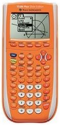 TEXAS INSTRUMENTS TI-84 Plus Silver Edition Графичен калкулатор (оранжев)