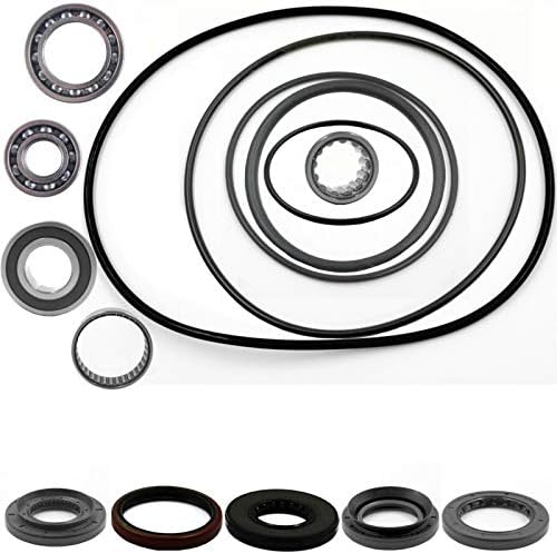 East Lake Axle replacement for Rear differential bearing & seal kit Suzuki 250 Ozark/Quadsport 2002 2003 2004 2005 2006