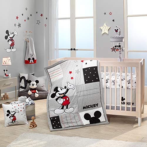 Lambs & Ivy Disney Baby Mickey Magic Mouse Декоративна Възглавница - Бял