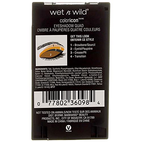 Wet N Wild Color Icon Eyeshadow Quad ~ Hooked on Рибка 343B