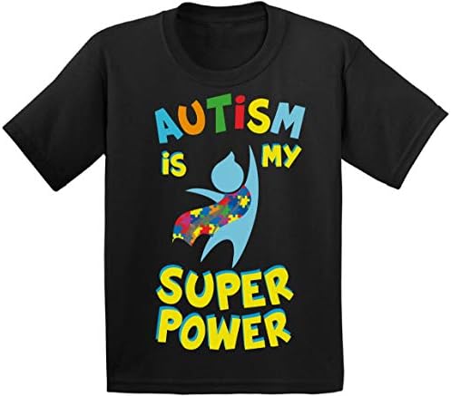 Тромав Стилове Аутизъм Тениска Аутизъм-това е моята Супермощная Тениска за Деца
