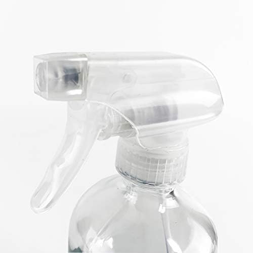 РАЗБИРАМ PLANET Празни Прозрачни стъклени Спрей бутилка с Силиконовата защита на Ръкави - за Многократна употреба, Контейнери