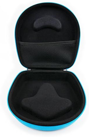 DURAGADGET Hard Blue EVA калъф за съхранение (за слушалки в комплекта не са включени) - Съвместим с Turtlebeach Ear Force