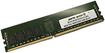64GB Memory for Tyan Computers Thunder HX GA88-B5631 DDR4 2400MHz ECC Load Reduced DIMM (PARTS-QUICK Brand)