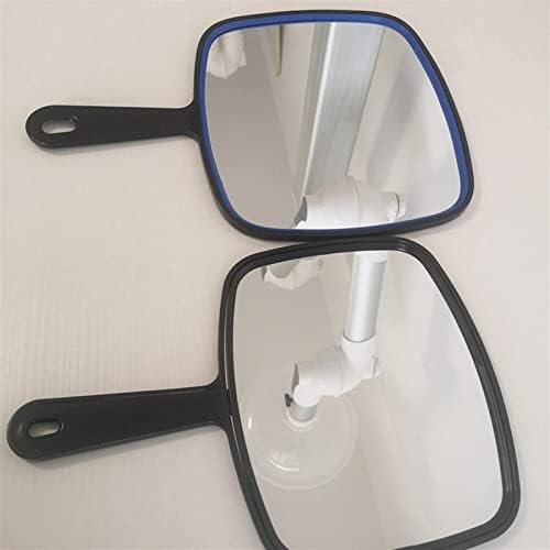 Handheld chong Paddle Cosmetic Mirror Salon Barbers Hairdressers Tool Easy to Carry and use,