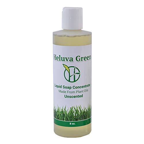 Heluva Green 8oz Зареждане За Пенящегося Сапун и Естествени, Нетоксични Многофункционални Почистващи средства