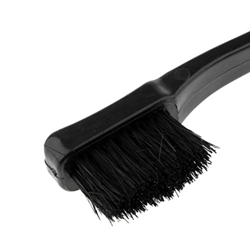Harilla 7Двустранен Четка За коса Edge Control Hairbrush Hair Styling Edge Control Brush - Черен