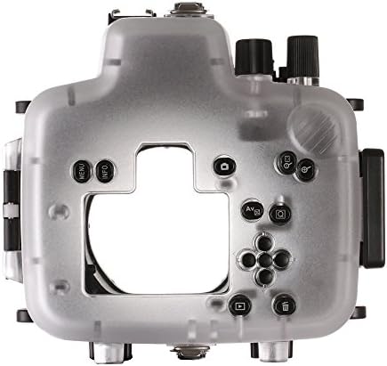 40 М Водоустойчив Подводен Корпус Камера Калъф за Canon EOS 750D DSLR Cmera с Обектив 18-135 мм