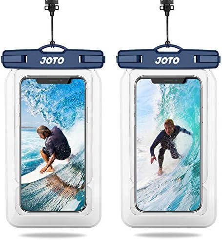 JOTO Floating Waterproof Phone Pouch up to 7.0, Float Waterproof Case Underwater Dry Bag for iPhone Pro 13 Max 12 11 XR