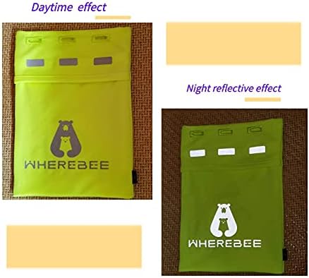 WHEREBEE Mobile arm Belt Cover: Мобилен телефон (4-7 инча) Съвместимост с преносима чанта за упражнения (черен, М)