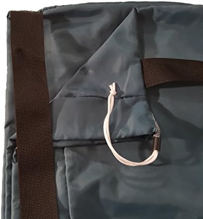 Owen Sewn Heavy Duty 40inx50in Nylon Laundry Bag with Strap - Тъмно син