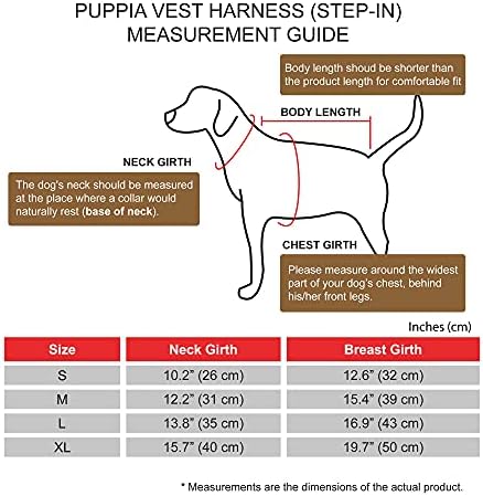 Puppia Office Vest Dog Harness No-Choke Step-In Harness Сладко Dotty Pattern Buckle & Hook-and-loop Fastener