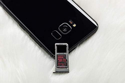 Професионален microSDXC 128GB Работи за Sony Xperia XZ PremiumCard Custom, доказан SanFlash и Kingston. (80 MBIT/сек)