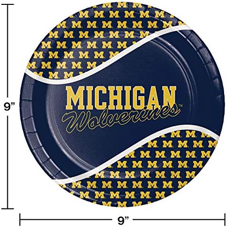 Хартиени чинии университета на Мичиган, е 24 карата