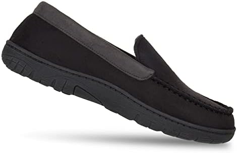 Мъжки Обувки Hanes Moccasin Чехъл House Shoe with Outdoor Indoor Memory Foam Sole Fresh Iq Odor Защита