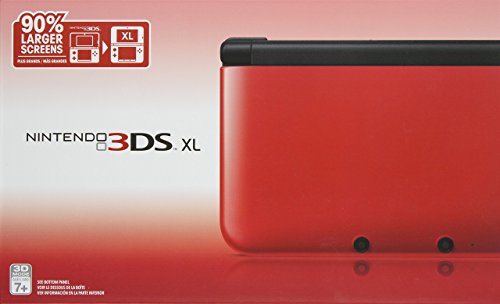 Nintendo 3DS XL - Червено/черно (обновена)