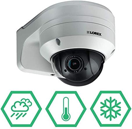 Lorex Weatherproof Indoor/Outdoor Аналогов Security Pan-Tilt-Zoom (PTZ) Камера с 1080p HD видео | Цветно Нощно виждане