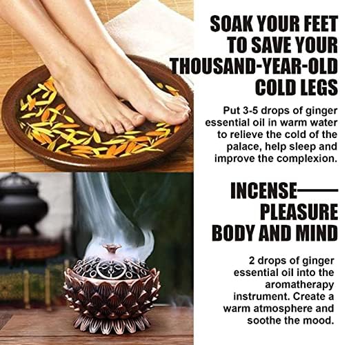 TTBDBFH Pure Natural хапче за отслабване Lymphatic Massage Oil Drainage Джинджифил Oil Essential Oil Skin spa Massage