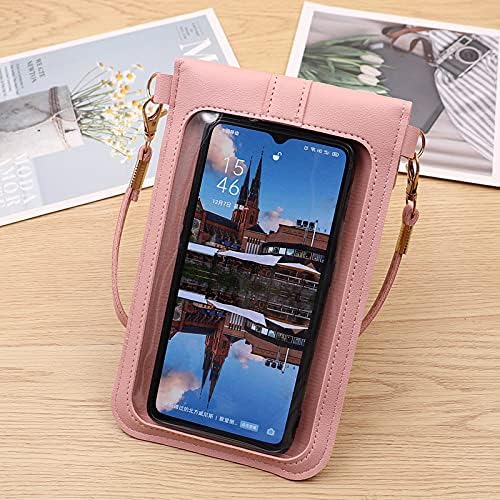 ISYSUII Crossbody Case for Samsung Galaxy А02 Портфейла Case Touch Screen Cell Phone Wallet with Credit Card Holder Strap