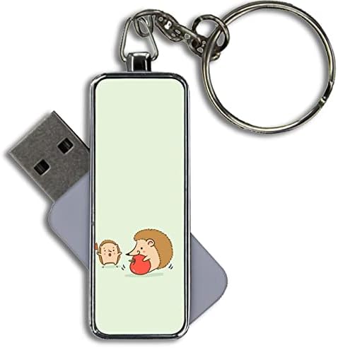 Нов USB Памет 8GB Метален Дизайн на Три Таралежа 1