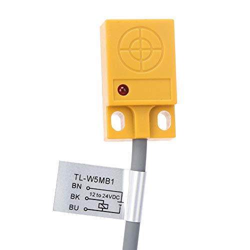 Ключ сензор за близост, 3-телове, които са PNP ЛИПСАТА на мивки ABS Индуктивен Преминаването на приближаващите Berm 5mm