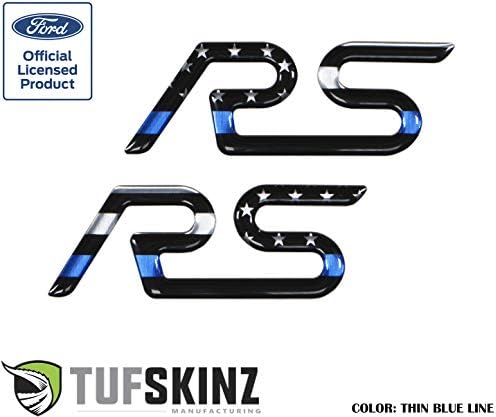 Поставяне на задния спойлер TufSkinz - Съвместимост с -2018 Focus RS - Комплект от 2 части(черен мат)