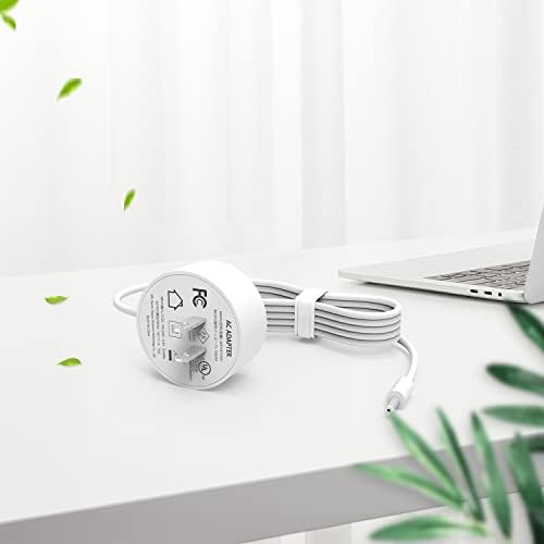 Зарядно устройство ac адаптер 15 W Подходящ за Google Home Hub, Nest Smart Hub Speaker Wall Power Supply Adapter Cord(не е подходящ за Google Home)